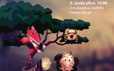 Leļļu teātra izrāde 